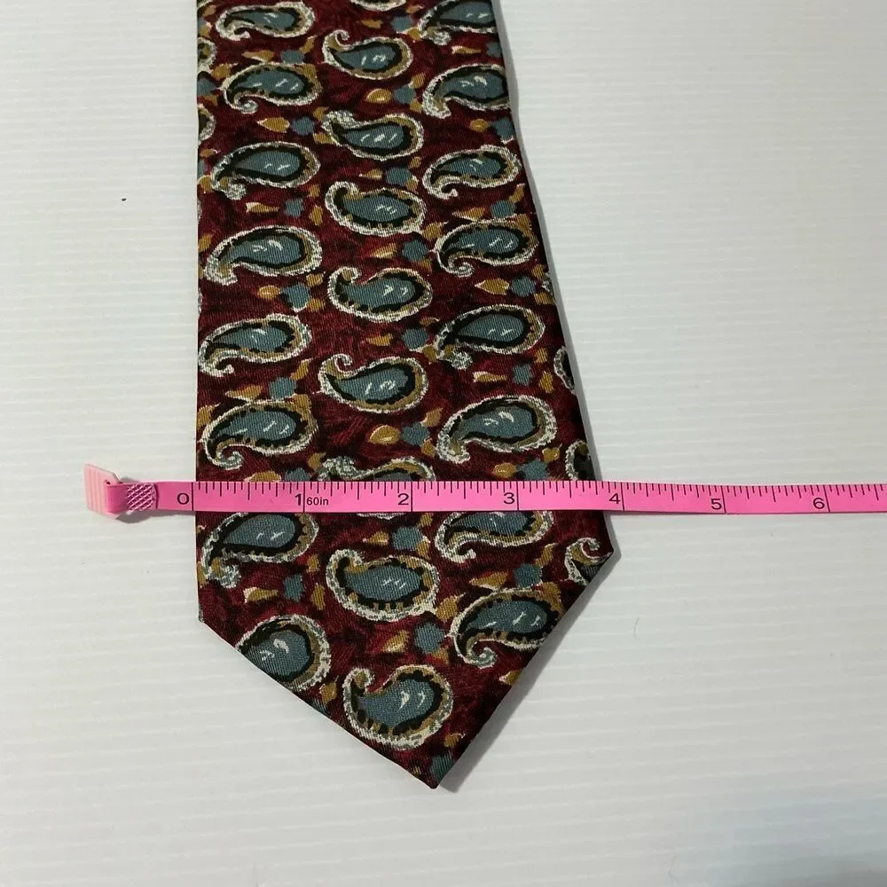 Vintage Kuppenheimer Paisley Patterned Men's Tie